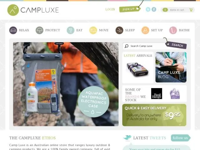 Camp Luxe